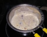A picture of step 2 of SabudanaKheer.