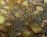 A picture of step 5 of Butter Bean and Potato Curry.