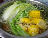 Hình bước làm 2 của món Mì Udon chay