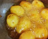 A picture of step 1 of Kashmiri Aloo Dum.