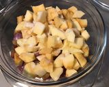 Une image de l'étape 5 de Compote de raisins, pommes et prunes.