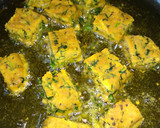 A picture of step 7 of Kothambir wadi.