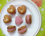 A picture of step 2 of Little heart sandesh.