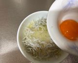 A picture of step 1 of Japanese Raw Egg Rice.