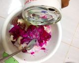 Foto langkah ke 2 dari resep Es Buah Naga.