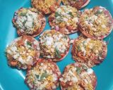 A picture of step 10 of Fusion:Bhakhari Dabeli Pizza.