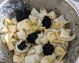 Une image de l'étape 6 de Salade d'endives aux oeufs de lompe.