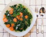 Foto langkah ke 6 dari resep Sop Bening Bayam Wortel.