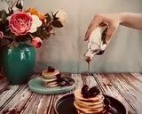 عکس مرحله 5 از دستور پنکیک جانم در قرنطینه 👩🏻🍳🥞❣️