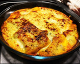 Foto del paso 4 de la receta: Lasaña de verduras y bacon con bechamel de albahaca y mucho queso 🧀 🌿 🤪🤪🌿🧀
