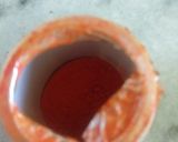 A picture of step 2 of Sooji Halwa in orange Creation.