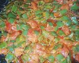 Une image de l'étape 3 de Ojja merguez recette tunisienne.