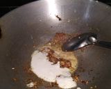 A picture of step 2 of Nawabi Chicken.