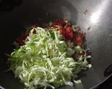 A picture of step 2 of Cheese Rice Bowl.