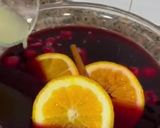 A picture of step 4 of Sangria 🍑 🍌 🍋 🥝 🍊.