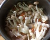 鮭魚菇菇炊飯(電鍋版)的食譜步驟9照片