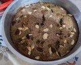 A picture of step 4 of Nutri Sooji Banana Cake.