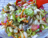 Foto del paso 2 de la receta: Ensalada de alubias (porotos blancos) al estilo Mari