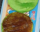 Foto langkah ke 7 dari resep Pandan Melaka Cheesecake Tanpa Terigu Part 1.