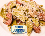 Foto del paso 6 de la receta: Foglie di Ulivo con Funghi e Salsicce