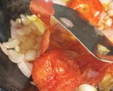 A picture of step 1 of Tangy Roasted Tomato Onion Rice | Quick Leftover Rice Transformation.