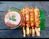 Foto langkah ke 7 dari resep Sate Ayam dan Usus.