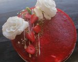 Foto del passaggio 5 della ricetta Torta fredda alle fragole