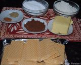 A picture of step 21 of Wafer Cookies.