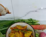A picture of step 7 of Turnips or Shalgam Pickle.