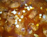 A picture of step 9 of Badami chicken qorma.