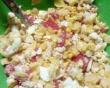 Foto del paso 1 de la receta: Canastitas de choclo, pollo y cereal