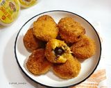 Foto langkah ke 6 dari resep Bola Ubi Cokelat.