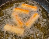 A picture of step 2 of Fried seafood sticks.