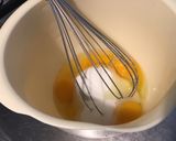 Une image de l'étape 2 de Flan aux abricots.