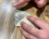 Une image de l'étape 5 de Samoussas viande et fromage.