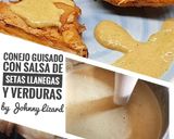 Foto del paso 12 de la receta: Conejo guisado con salsa de setas llanegas y verduras