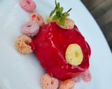 Foto del paso 9 de la receta: Mousse de fresa con glaseado espejo