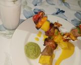 Foto del paso 16 de la receta: Brochetas de pierna de ternera con piña
