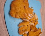 Cukkinis tészta saláta (rántott hús kockával) recept fázis 4 fotója