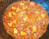 A picture of step 4 of Tofu in Methi Gravy.
