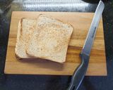 Foto langkah ke 1 dari resep Sandwich Roti Gandum.