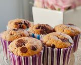 Foto del paso 5 de la receta Magdalenas de espelta y chips de chocolate (sin azúcar)