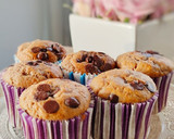 Foto del paso 5 de la receta: Magdalenas de espelta y chips de chocolate (sin azúcar)