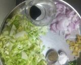 A picture of step 1 of Steamed Momos.