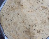A picture of step 4 of Healthy Peri Peri cheese burst pizza.