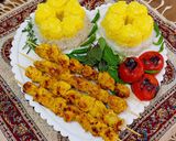 عکس مرحله 1 از دستور جوجه کباب با سیخ چوبی