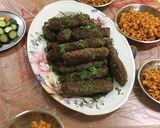 A picture of step 8 of Grilled Kofta.
