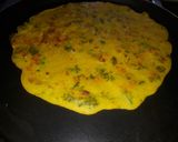 मुगडाळ चिला (moong dal chilla recipe in marathi) रेसिपी स्टेप 5 फोटो 