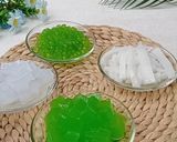 Foto langkah ke 1 dari resep Buko Pandan Es Mochi Klepon.