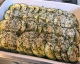 Une image de l'étape 8 de Gratin de courgettes au fromage frais,bouillon de chevreau et parmesan.